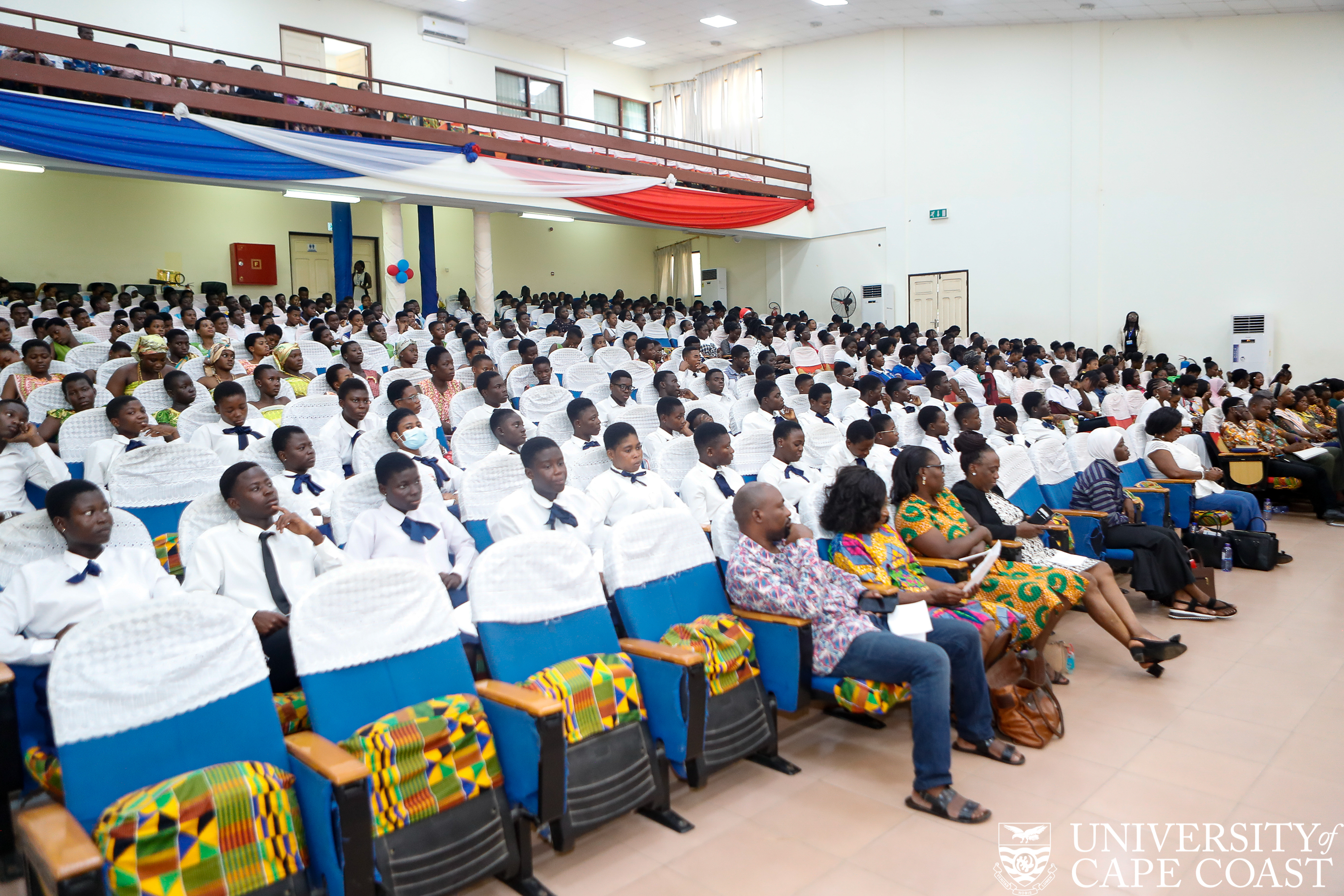 The audience at the lecture
